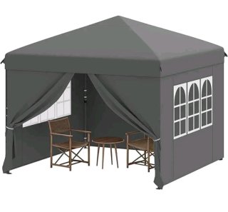 Carpa Plegable 2.5x2.5 con Paredes