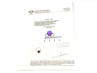 E1809755-0    Sortija Oro 18k Con Diamante