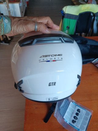 Casco de moto ASTONE blanco