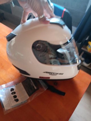 Casco de moto ASTONE blanco