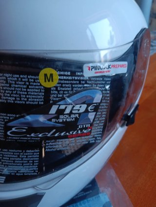 Casco de moto ASTONE blanco