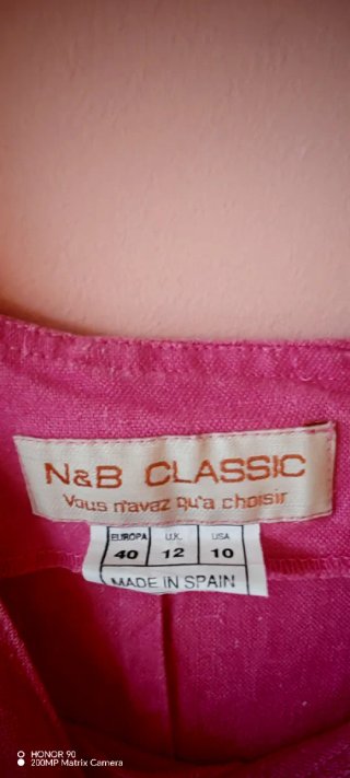 Vestido rosa tirantes Zara N.B. Classic