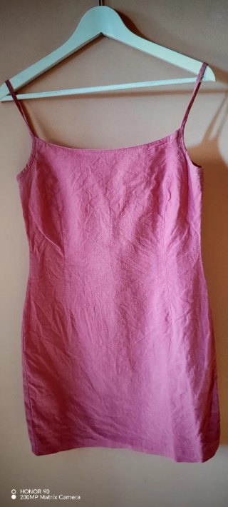 Vestido rosa tirantes Zara N.B. Classic