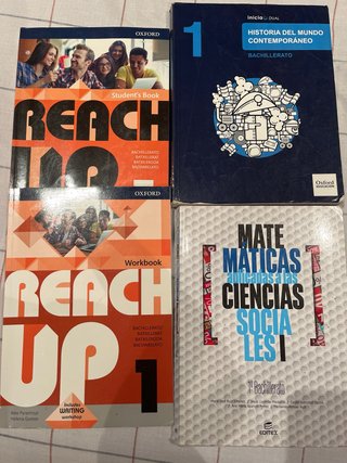 Libros de bachillerato de 1 - 2 - 3 y 4