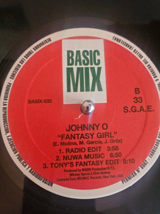 Johnny O - Fantasy Girl (Basic Mix)