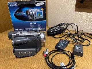 Videocámara Samsung MiniDV VP-D20