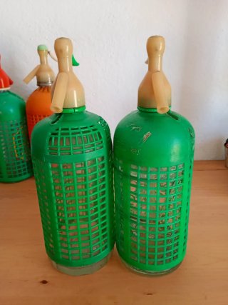 2 Botellas Sifón Retro Stel Carbónica
