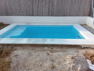 Piscina de poliéster