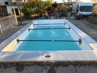 Piscina de poliéster