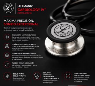 Estetoscopio Littmann Cardiology IV