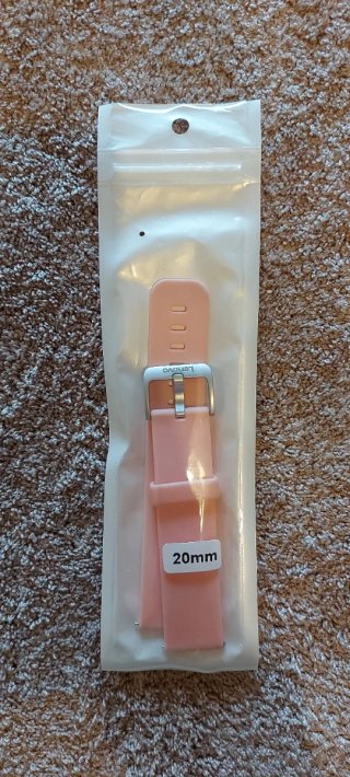 Smartwatch Lenovo Nero e Rosa