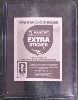 Extra Sticker FIFA Word  Cup Mundial 2026