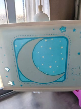 Lámpara infantil estrellas
