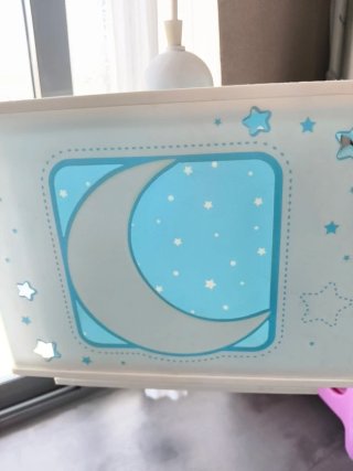 Lámpara infantil estrellas