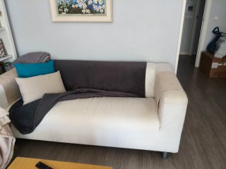 Sofá Ikea 3 plazas funda beige. Tengo dos iguales