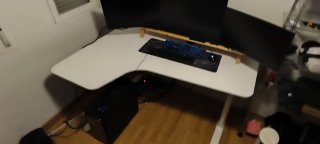 Mesa escritorio IKEA BEKANT en L – Blanca o Negra