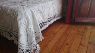 Colcha ganchillo antigüa