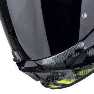 Casco Scorpion EXO-391 Clutter Negro-Amarillo