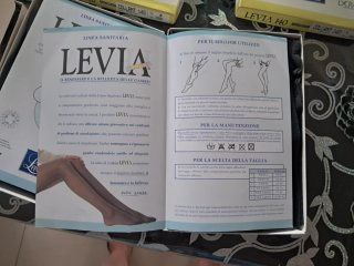 3 paia collant riposanti Levante beige