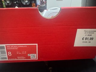 Zapatillas Nike Air Max Gris y Blanco