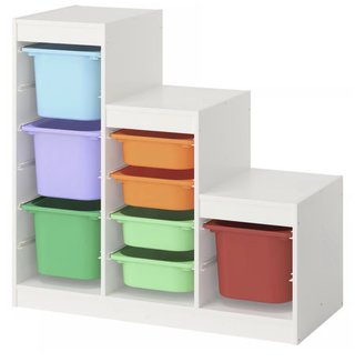 Cajonera/ Organizador Infantil Ikea tipo escalera