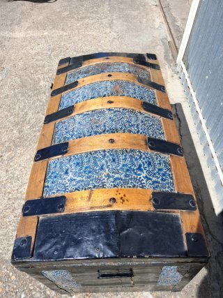 Baúl Antiguo Decorado