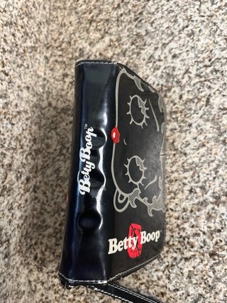 Monedero Betty Boop Negro y Rojo