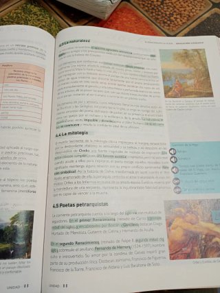 Lengua castellana y literatura 1, Le Bachillerato