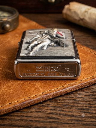 Zippo Originale Raro - Cavaliere Templare