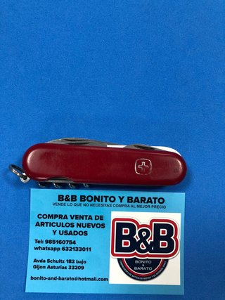 Navaja multiusos Victorinox roja