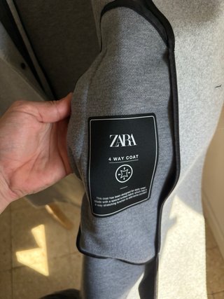 Gabardina gris