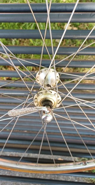Ruota anteriore Miche con tubolare
