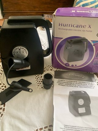 Pompa Elettrica Ferrino  Ricaricabile Hurricane X