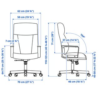 Silla giratoria IKEA MILLBERGET