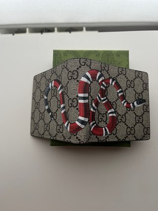 Cartera Gucci Serpiente GG Supreme