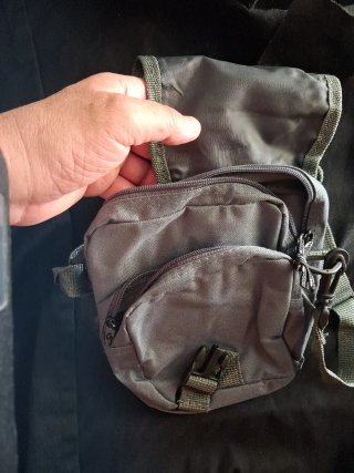 Mochila pequeña de bolsillo o colgada