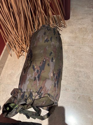 Saco dormir militar camuflaje