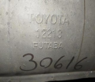 Toyota 30616 tubo escape trasero 12213 futaba rav4