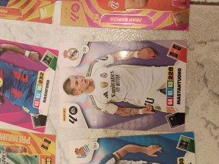 Lote cartas fútbol español Panini
