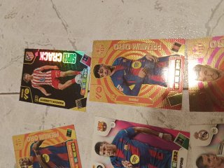 Lote cartas fútbol español Panini