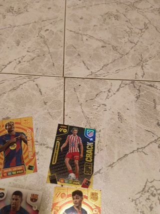 Lote cartas fútbol español Panini