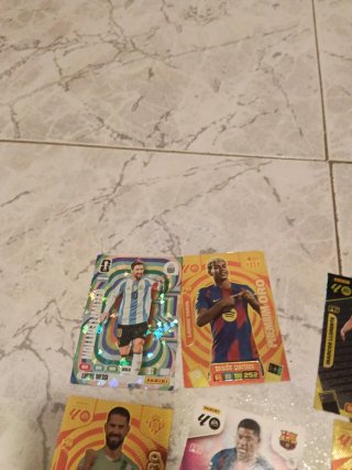 Lote cartas fútbol español Panini