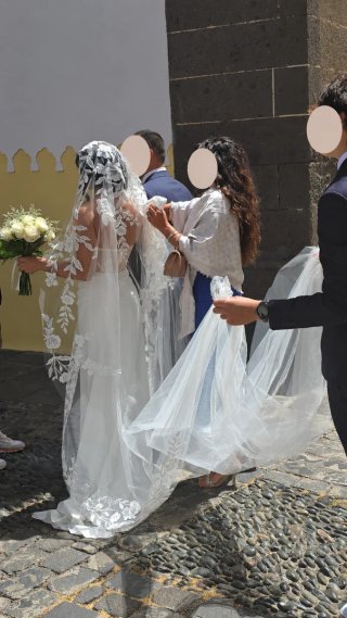 Vestido de Novia Blanco marfil
