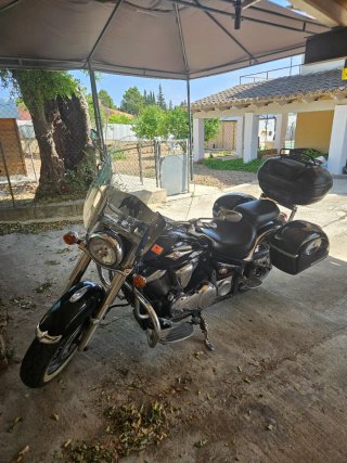 Kawasaki Vulcan 900 Classic Negra