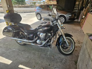 Kawasaki Vulcan 900 Classic Negra