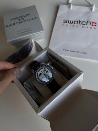 Swatch x Omega Bioceramic Mission to EarthPhase