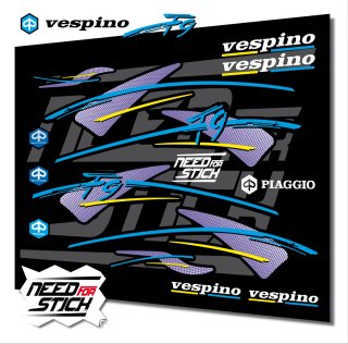 Kit Pegatinas Vinilos Vespino F9