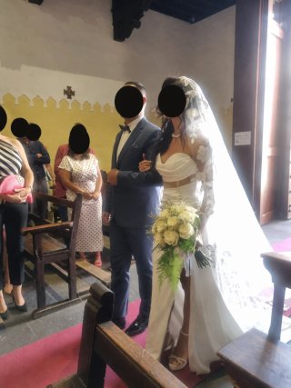 Velo de Novia Pronovias Blanco