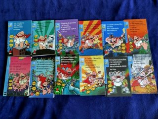 Colección Capitán Calzoncillos de 12 libros.