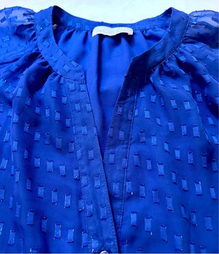 Vestido Lola Casademunt Azul Talla L-40